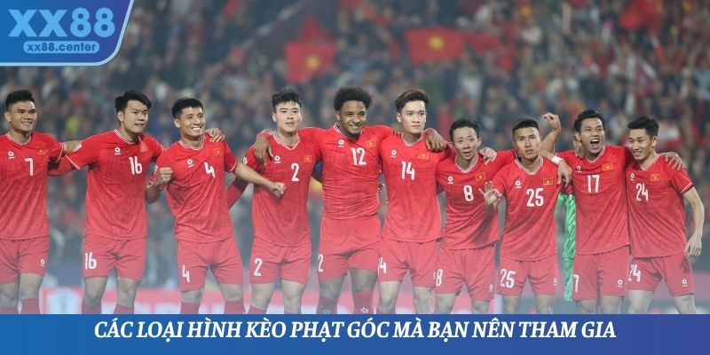 Các loại hình kèo phạt góc mà bạn nên tham gia